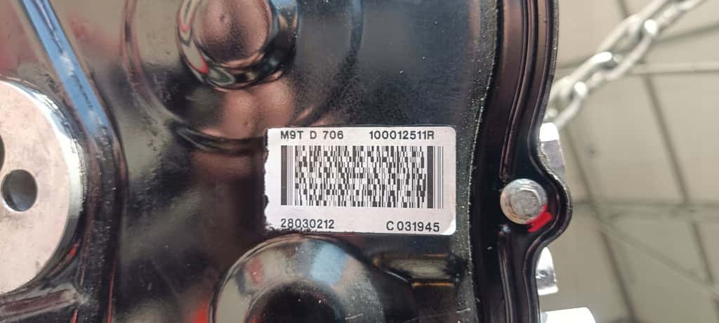 Moteur M9T 706 vue 2
