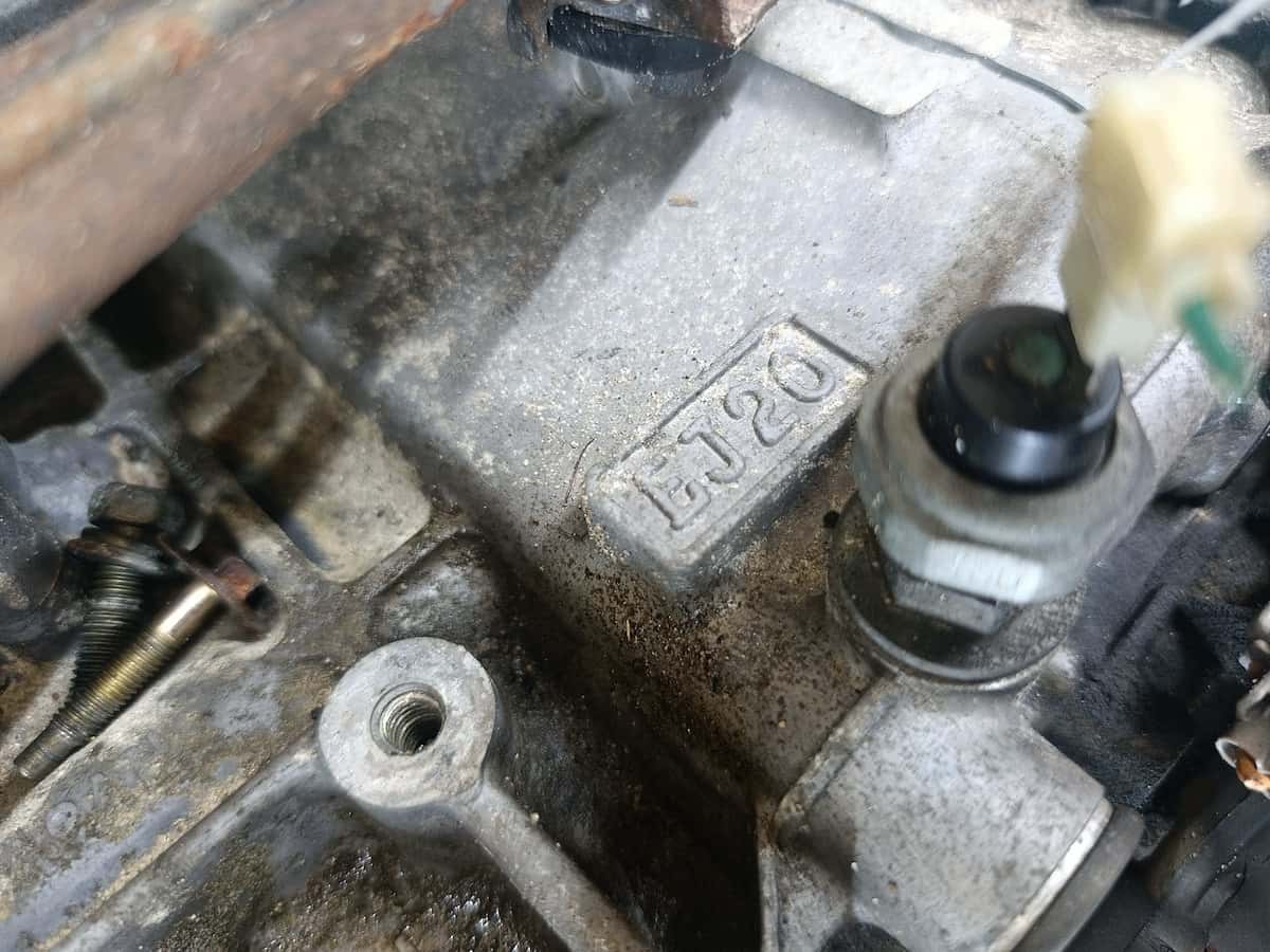 Moteur EJ201 vue 8