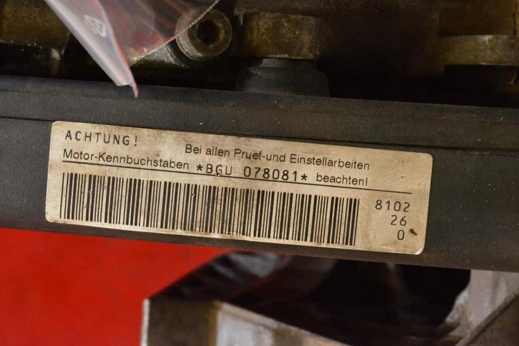 Moteur BGU vue 12