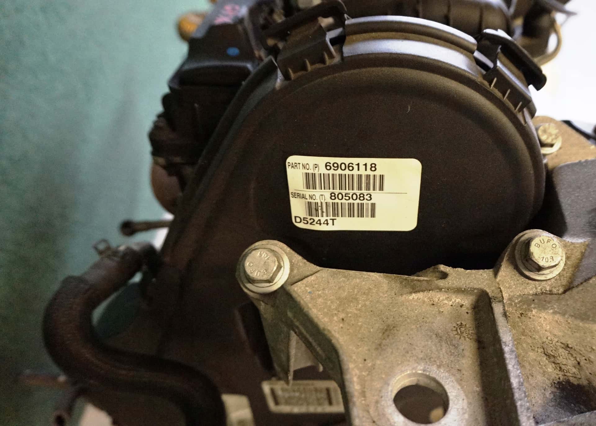 Moteur D 5244 T vue 5