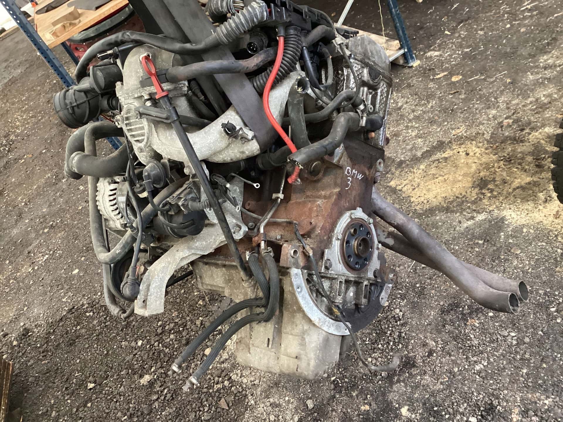 Moteur M43 B18 (184E2) vue 3