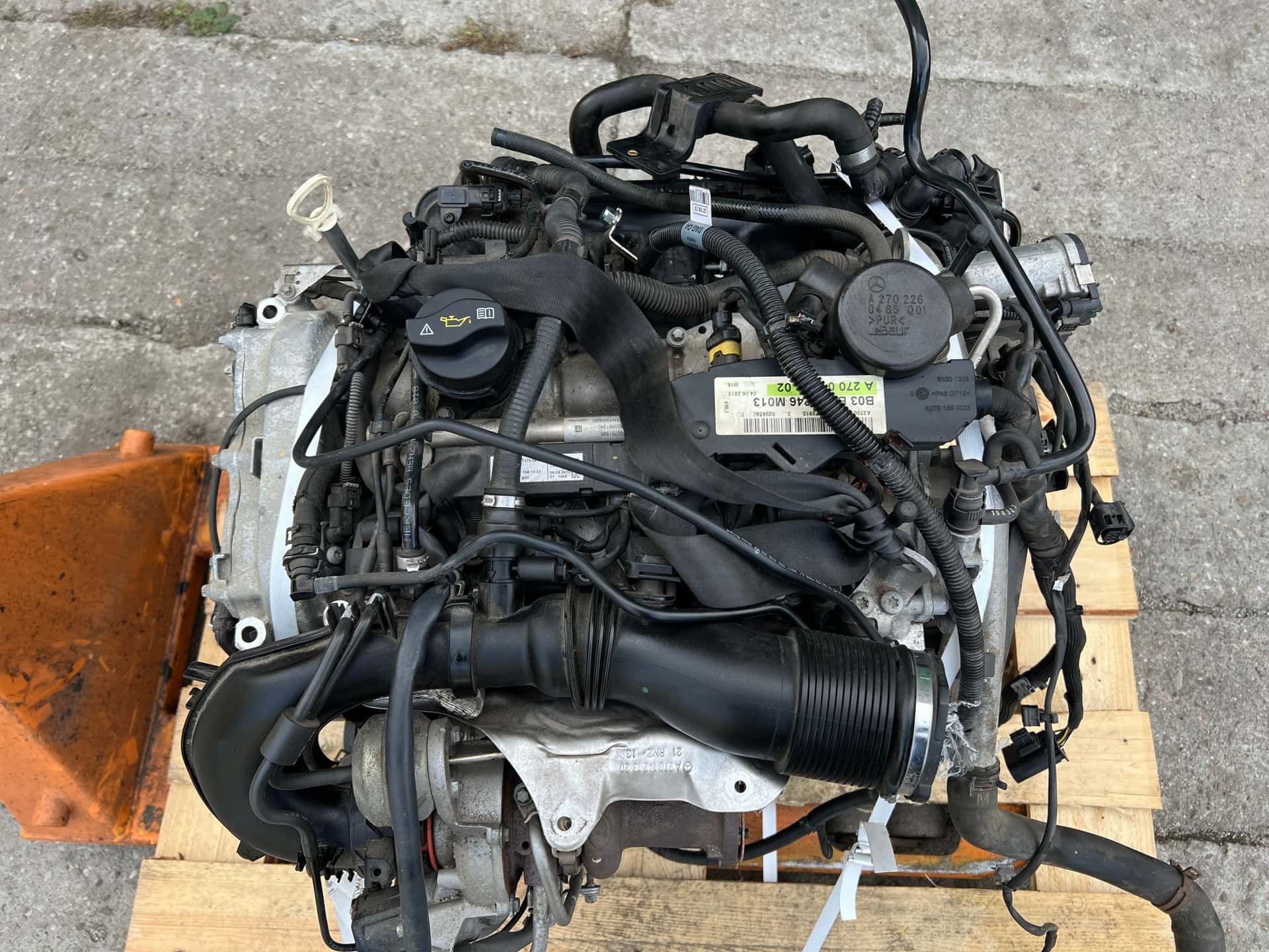 Moteur M 270.910 vue 3