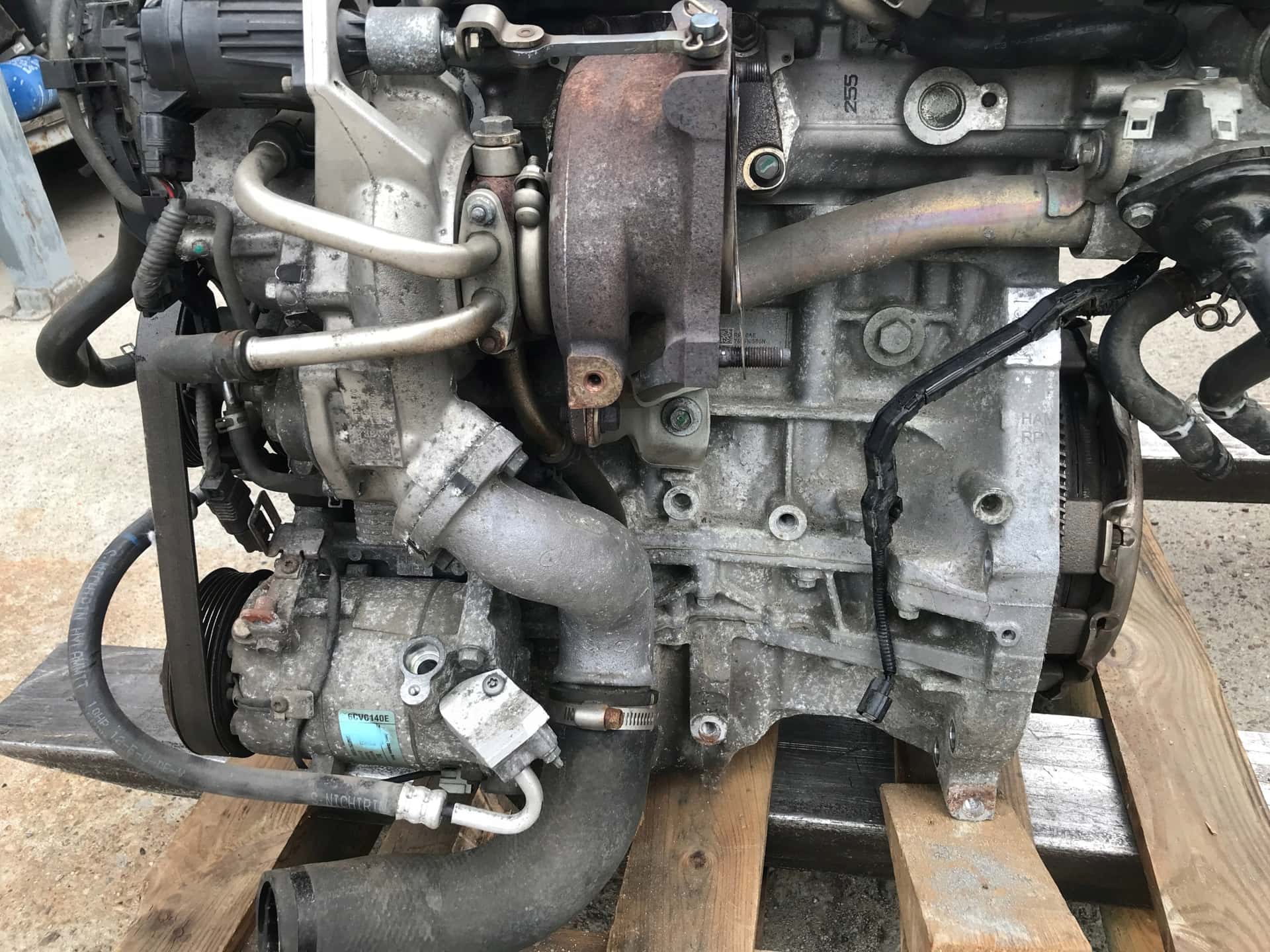 Moteur K20C1 vue 2