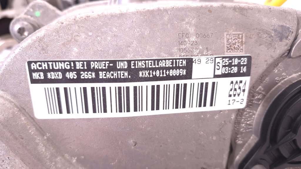 Moteur DXDB vue 6