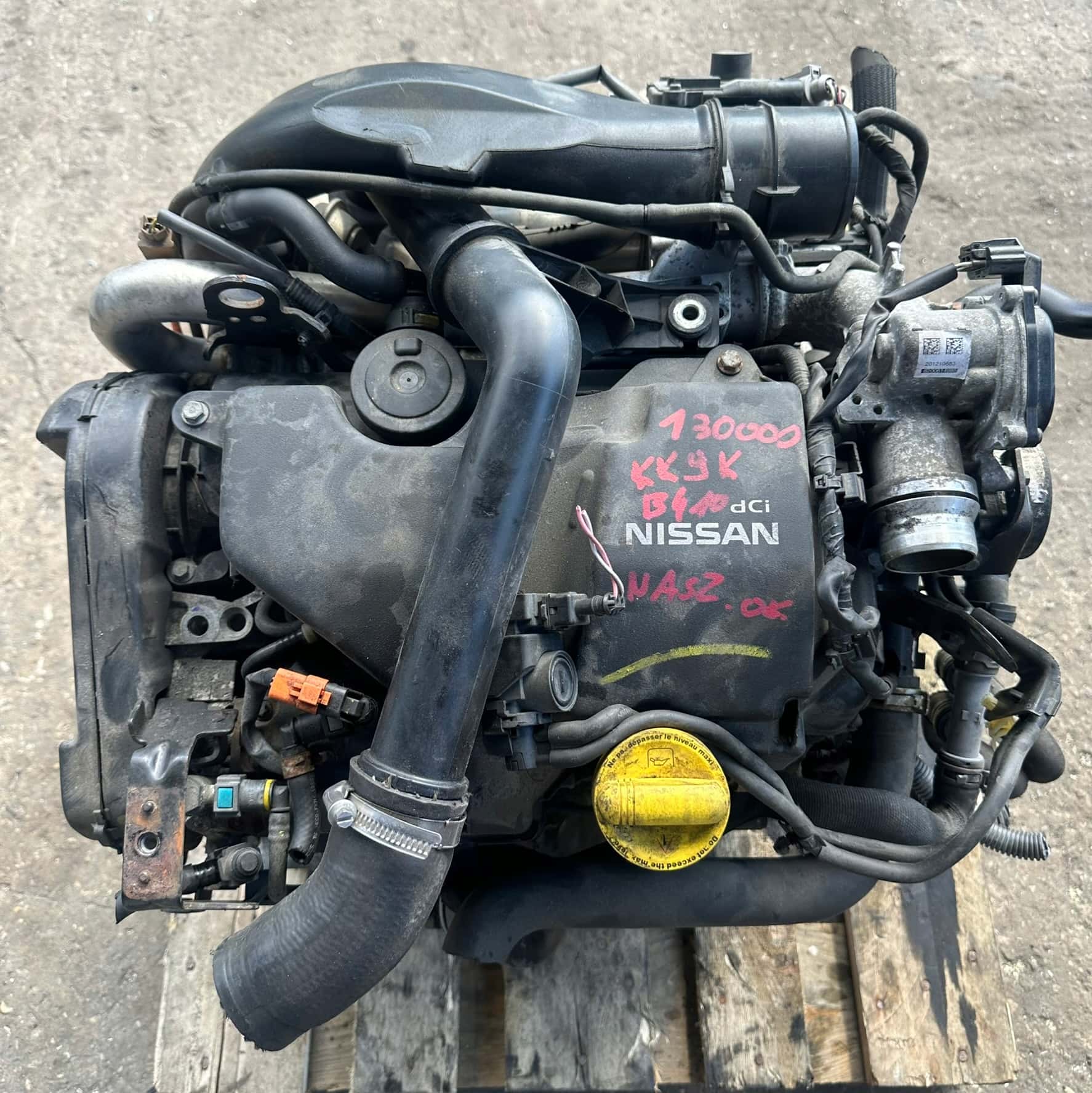 Moteur K9K 410 vue 2