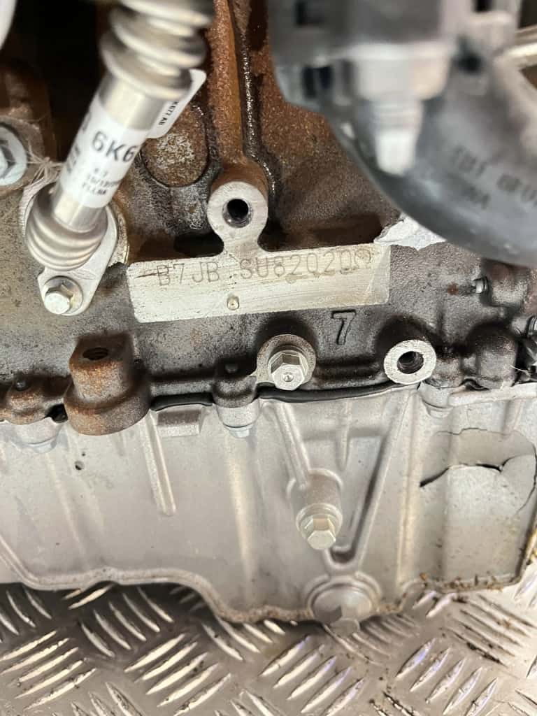Moteur B7JB vue 5