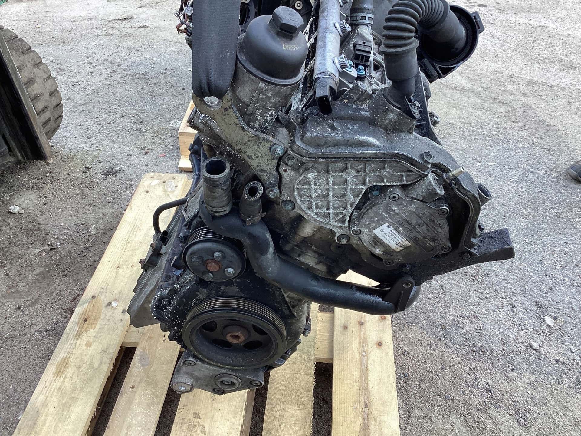 Moteur OM 640.941 vue 3