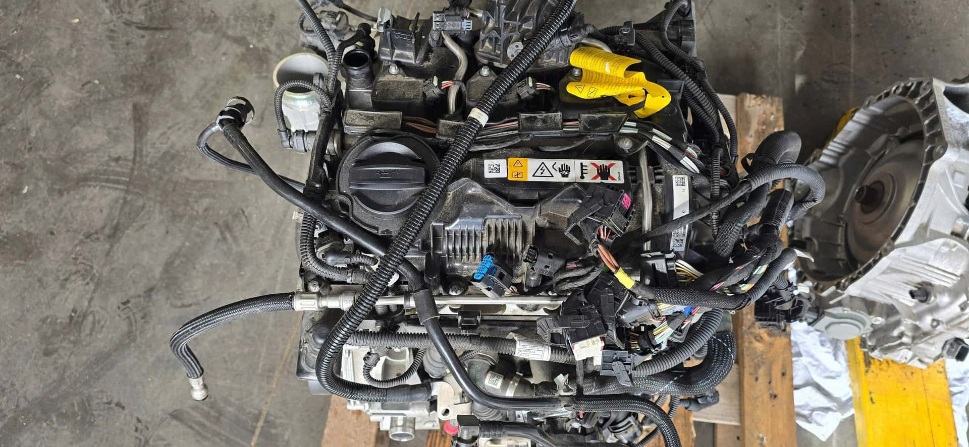 Moteur B38 A15 F vue 2