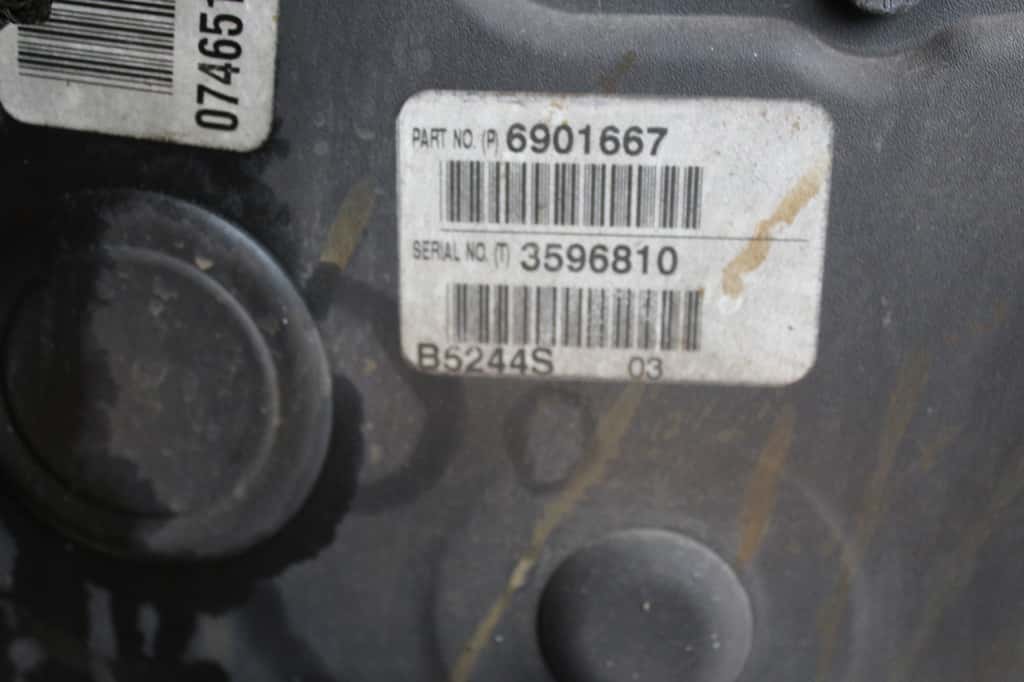 Moteur B 5244 S4 vue 2
