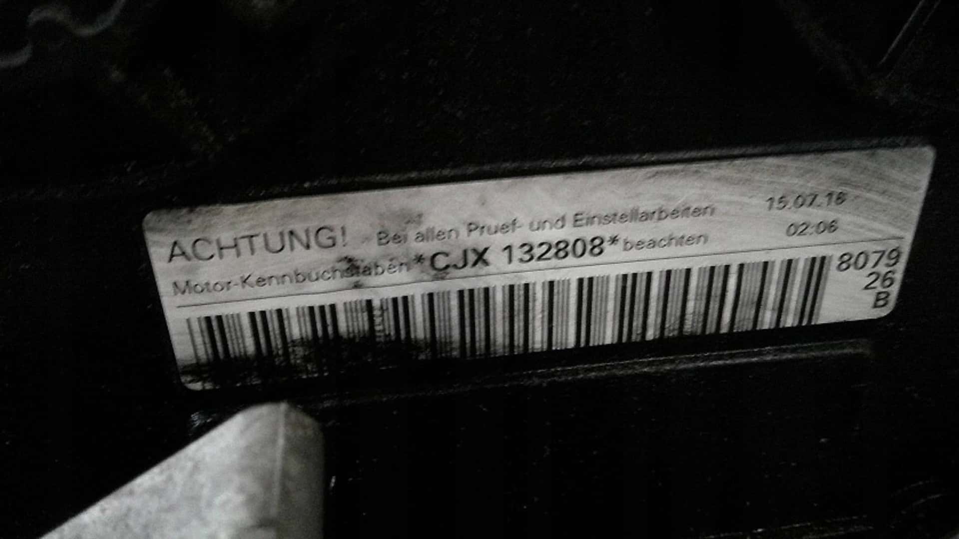 Moteur CJXC vue 4