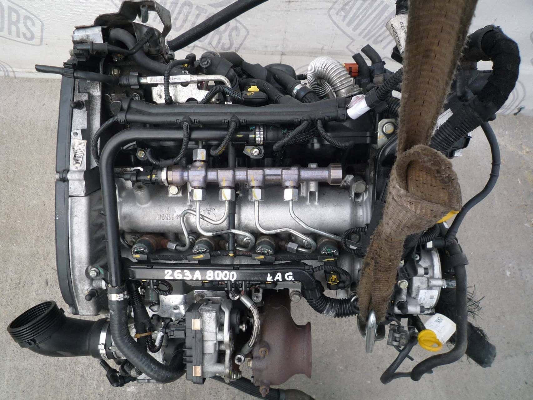 Moteur 263 A8.000 vue 2