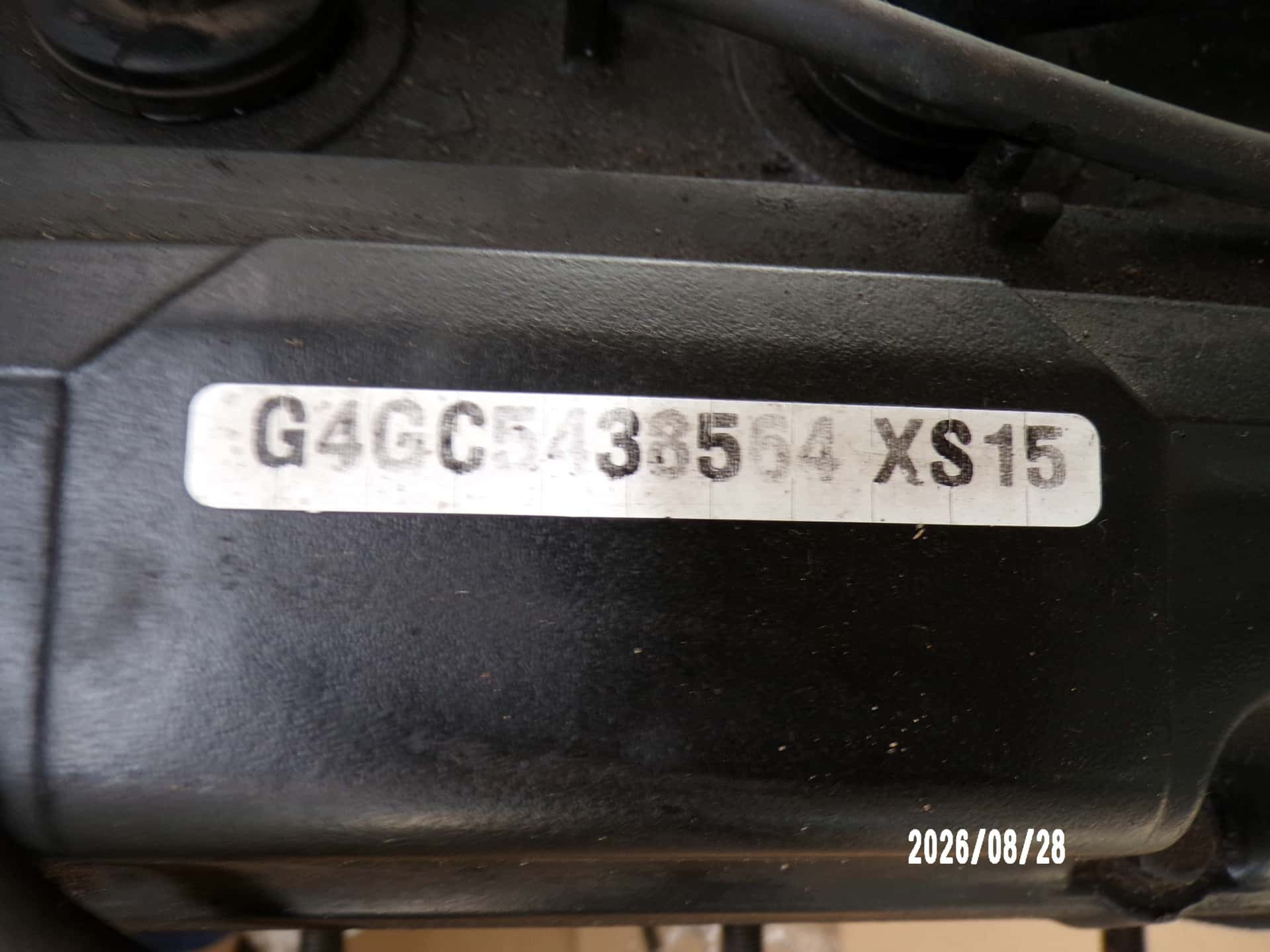 Moteur G4GC vue 16