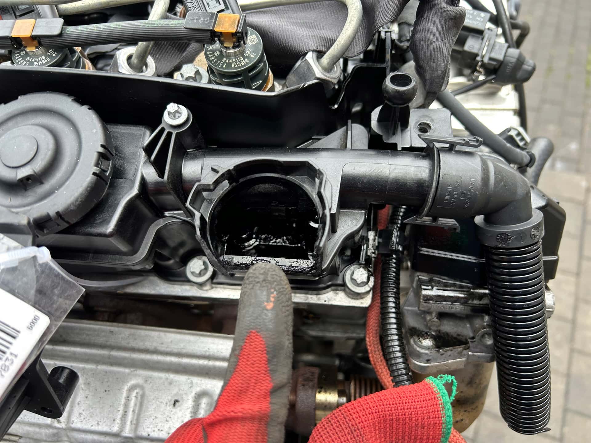 Moteur N47 D16 A vue 8
