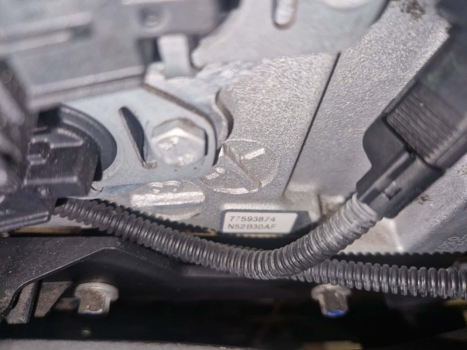 Moteur N52 B30 A vue 11