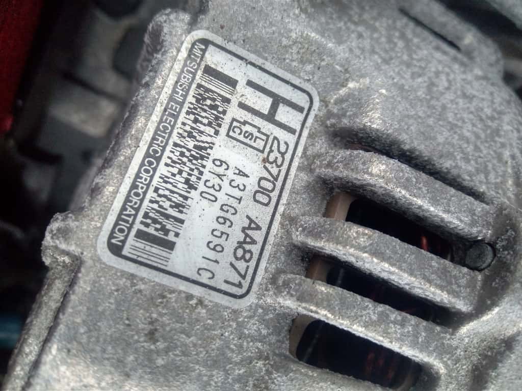Moteur EJ257 vue 6