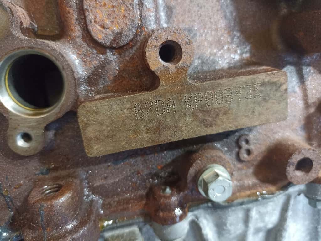 Moteur B7DA vue 5