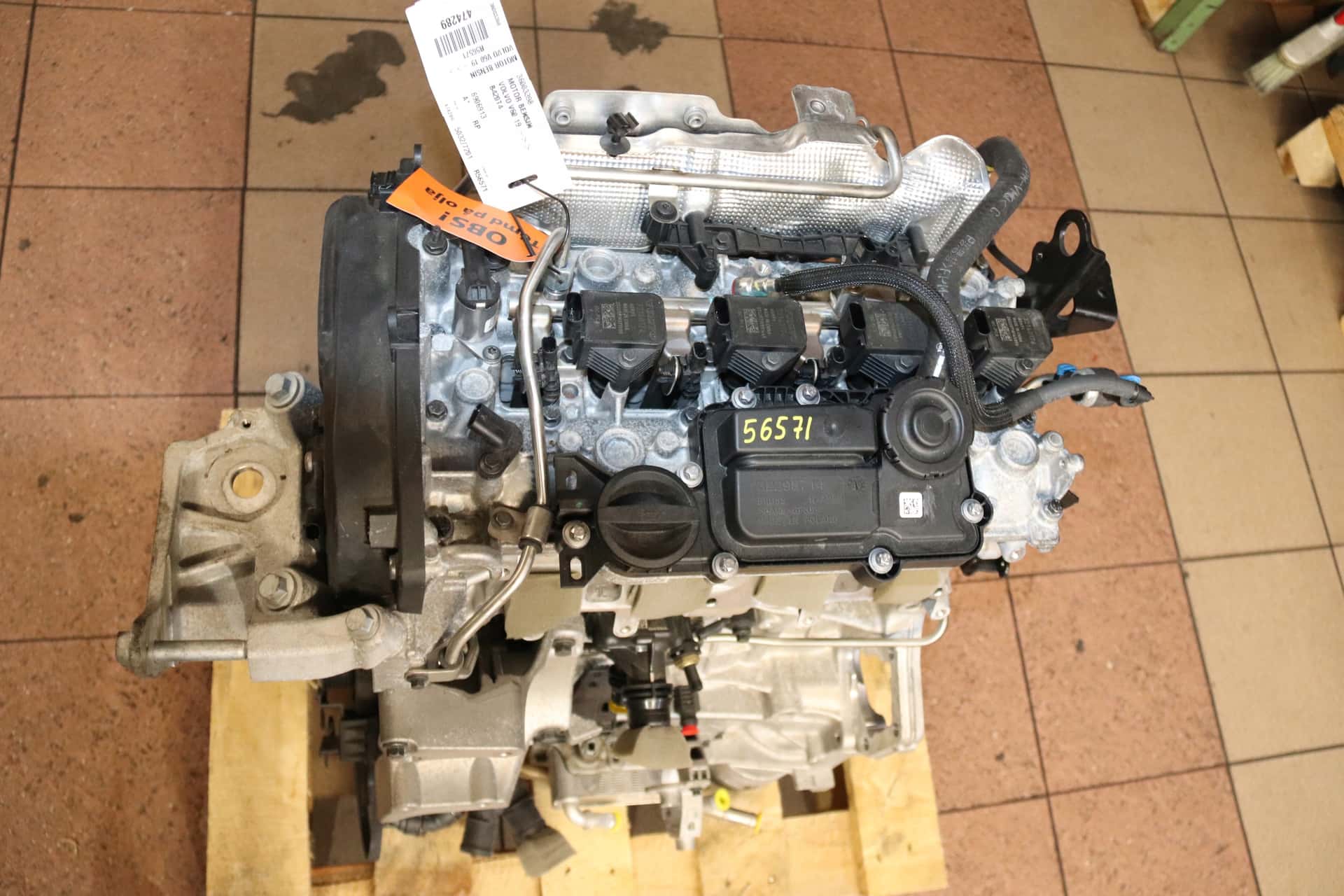 Moteur B 420 T4 vue 6