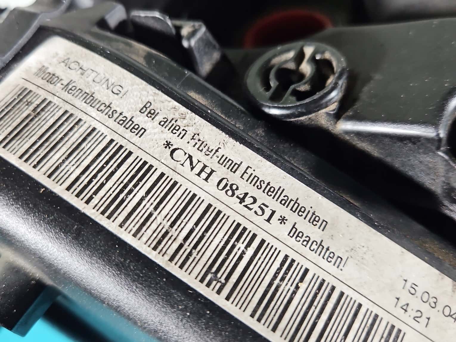 Moteur CNHA vue 10