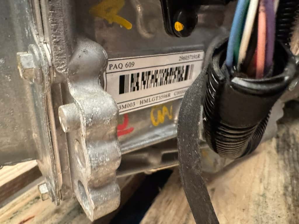 Moteur 5AQ 609 vue 5