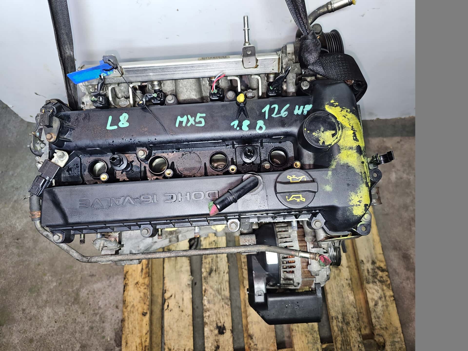 Moteur L8-VE vue 2
