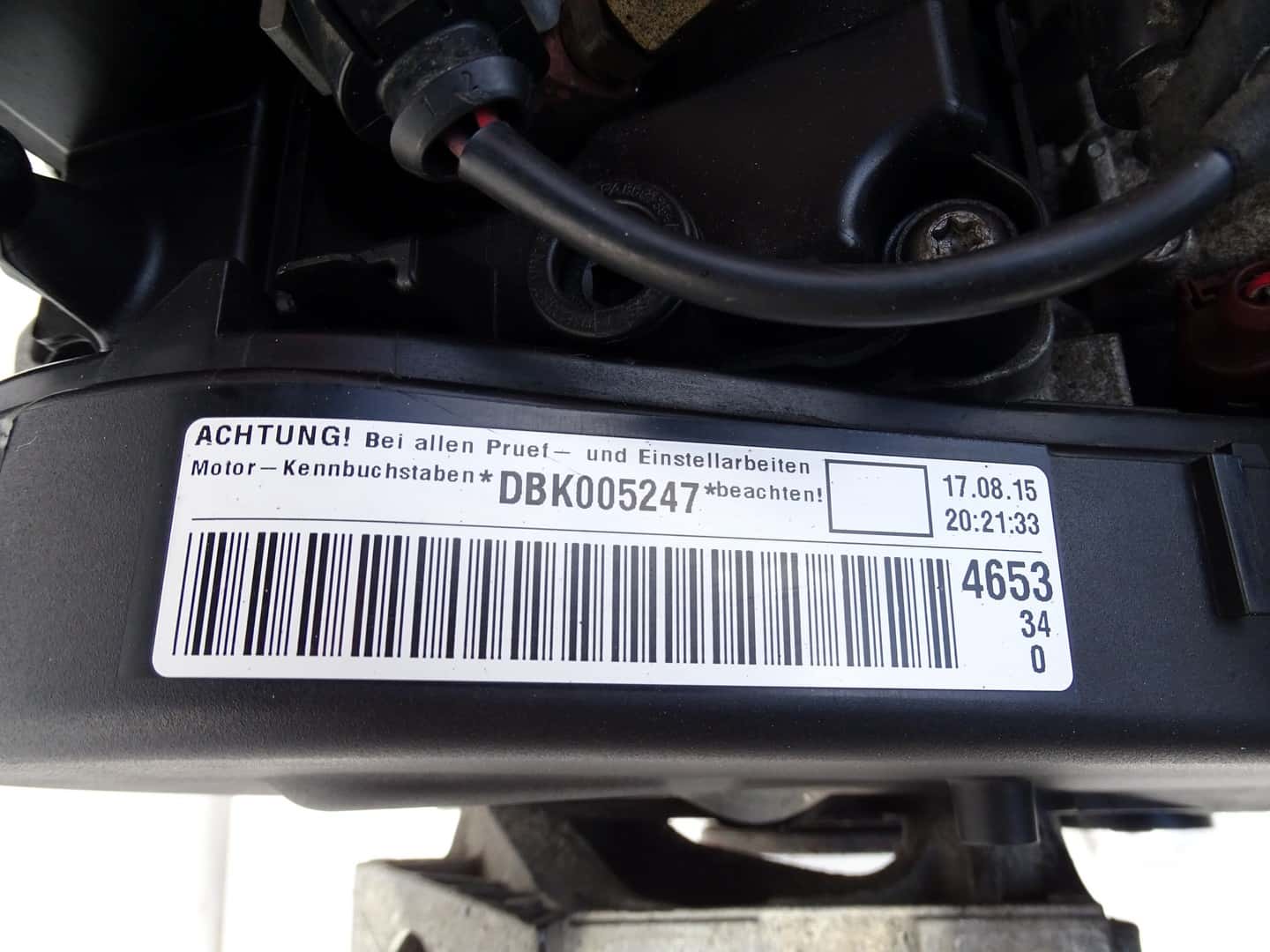 Moteur DBKA vue 12