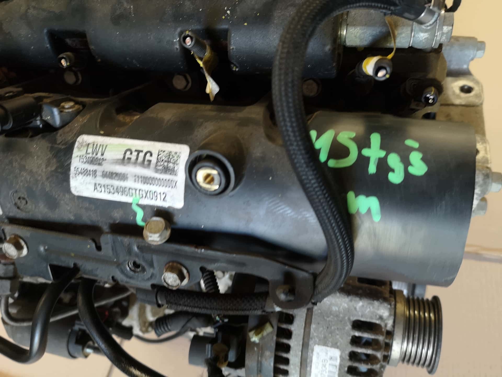 Moteur B 16 DTH vue 6