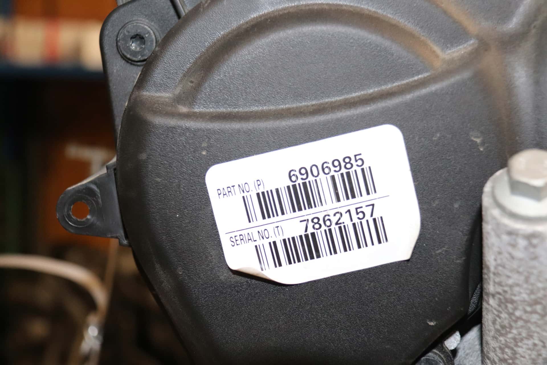 Moteur B 420 T6 vue 2