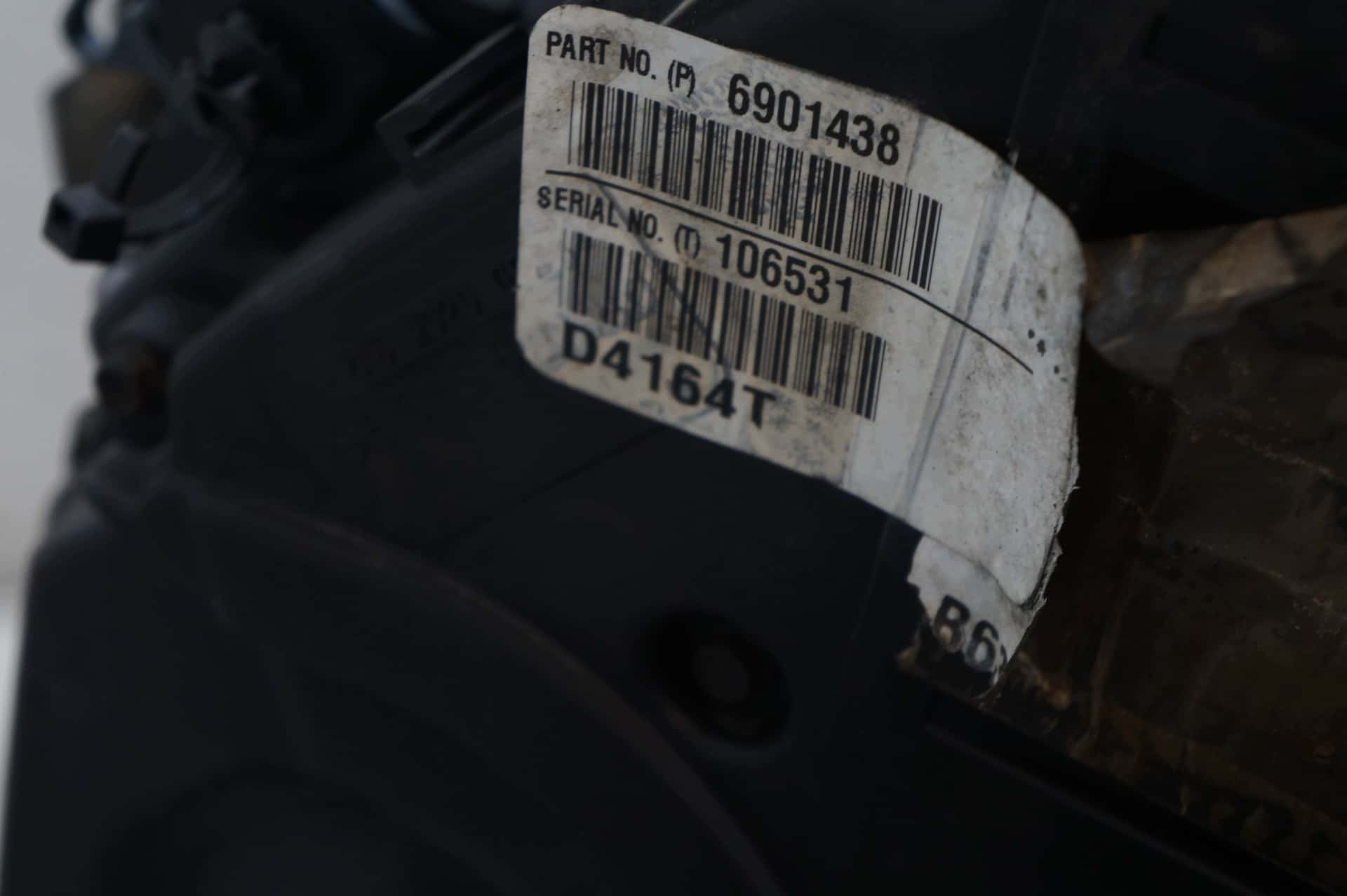 Moteur D 4164 T vue 6