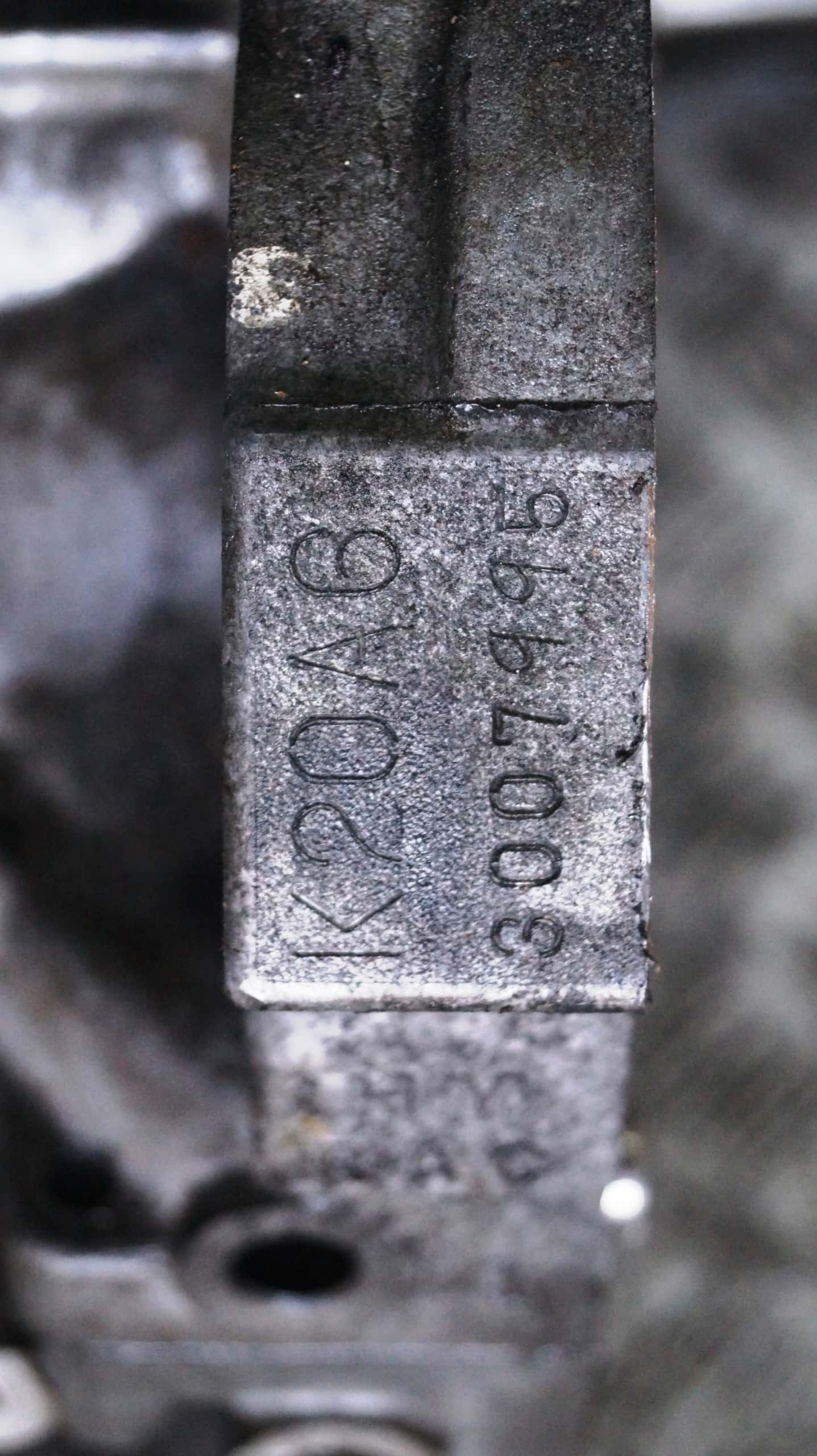 Moteur K20A6 vue 8