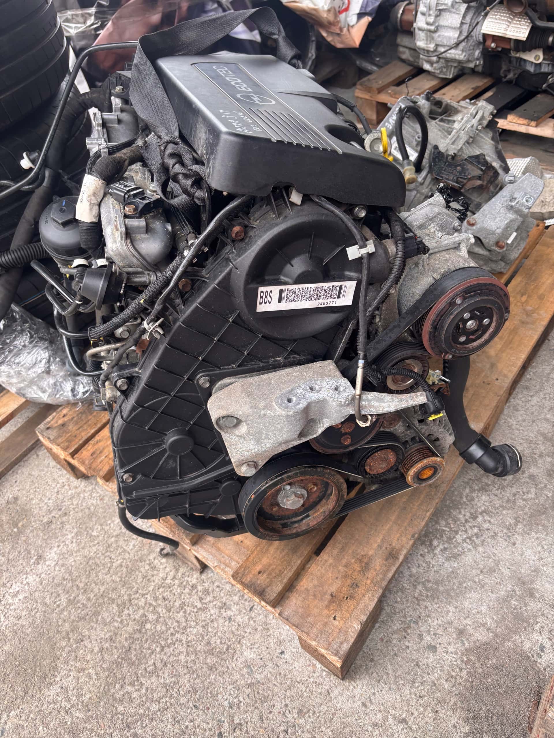 Moteur A 17 DTJ vue 2