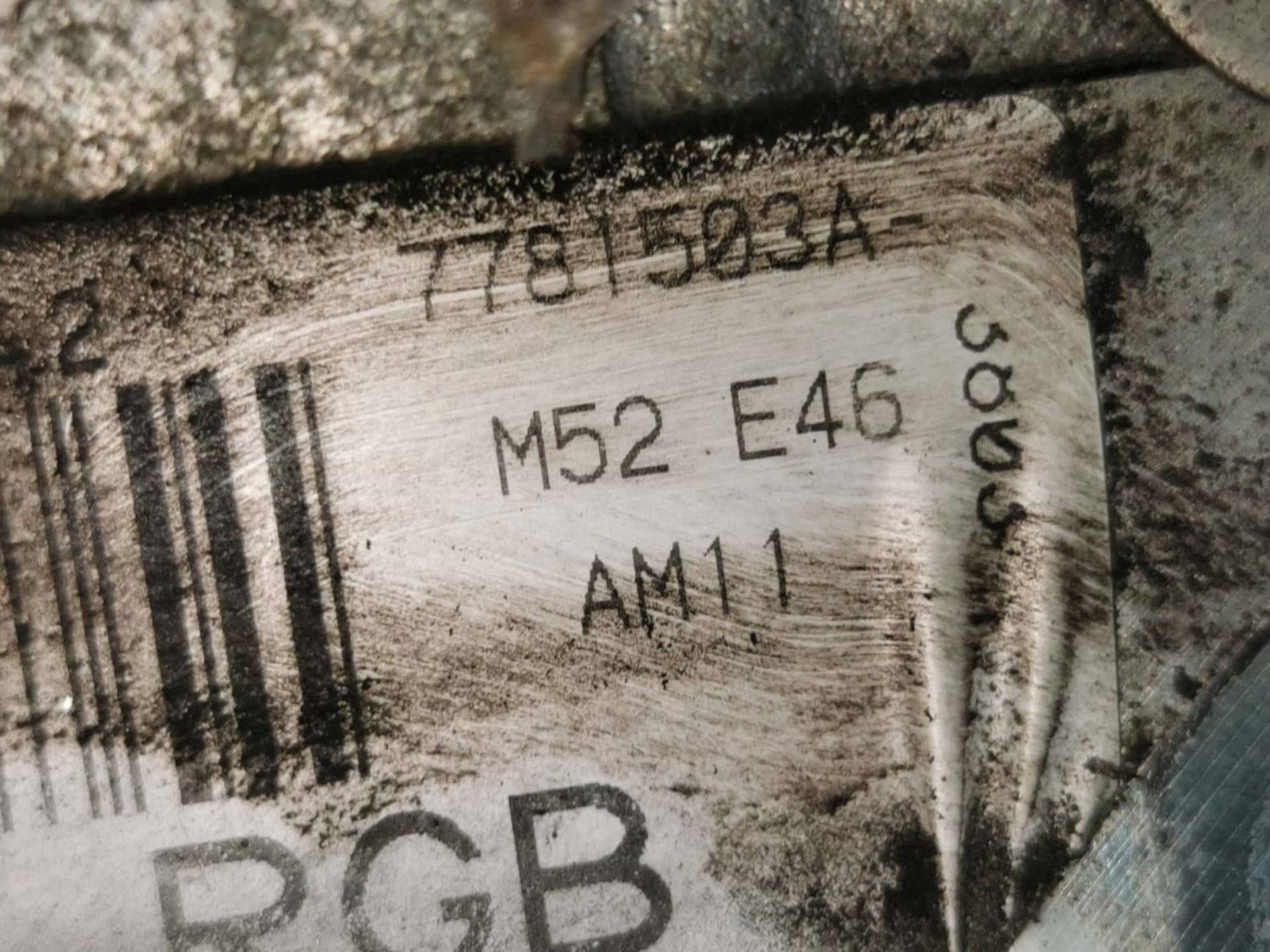 Moteur M52 B20 (206S4) vue 7