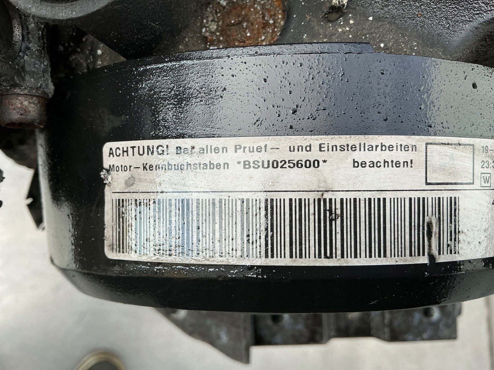 Moteur BSU vue 12