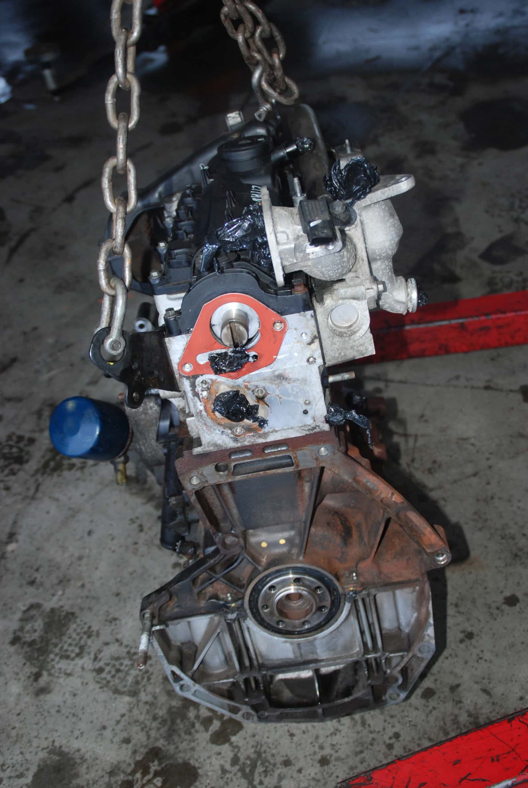 Moteur OM 607.951 (K9K) vue 4
