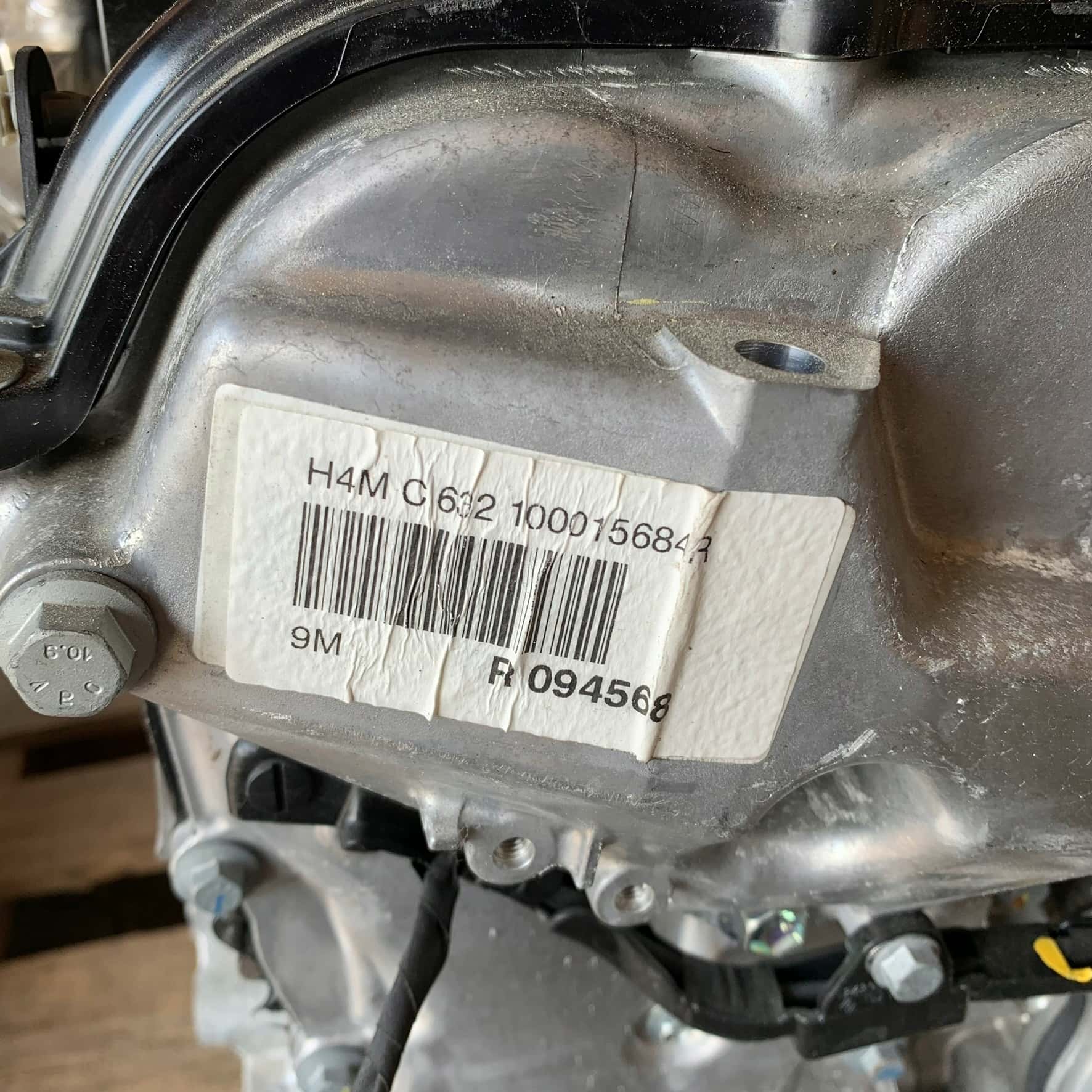 Moteur H4M632 vue 2