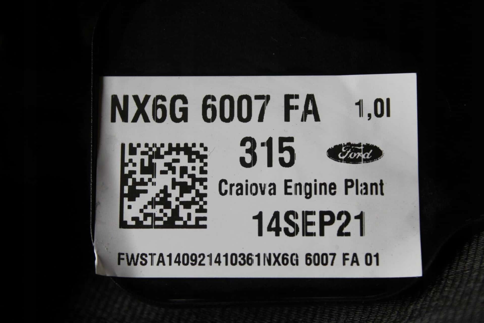 Moteur B7DA vue 3