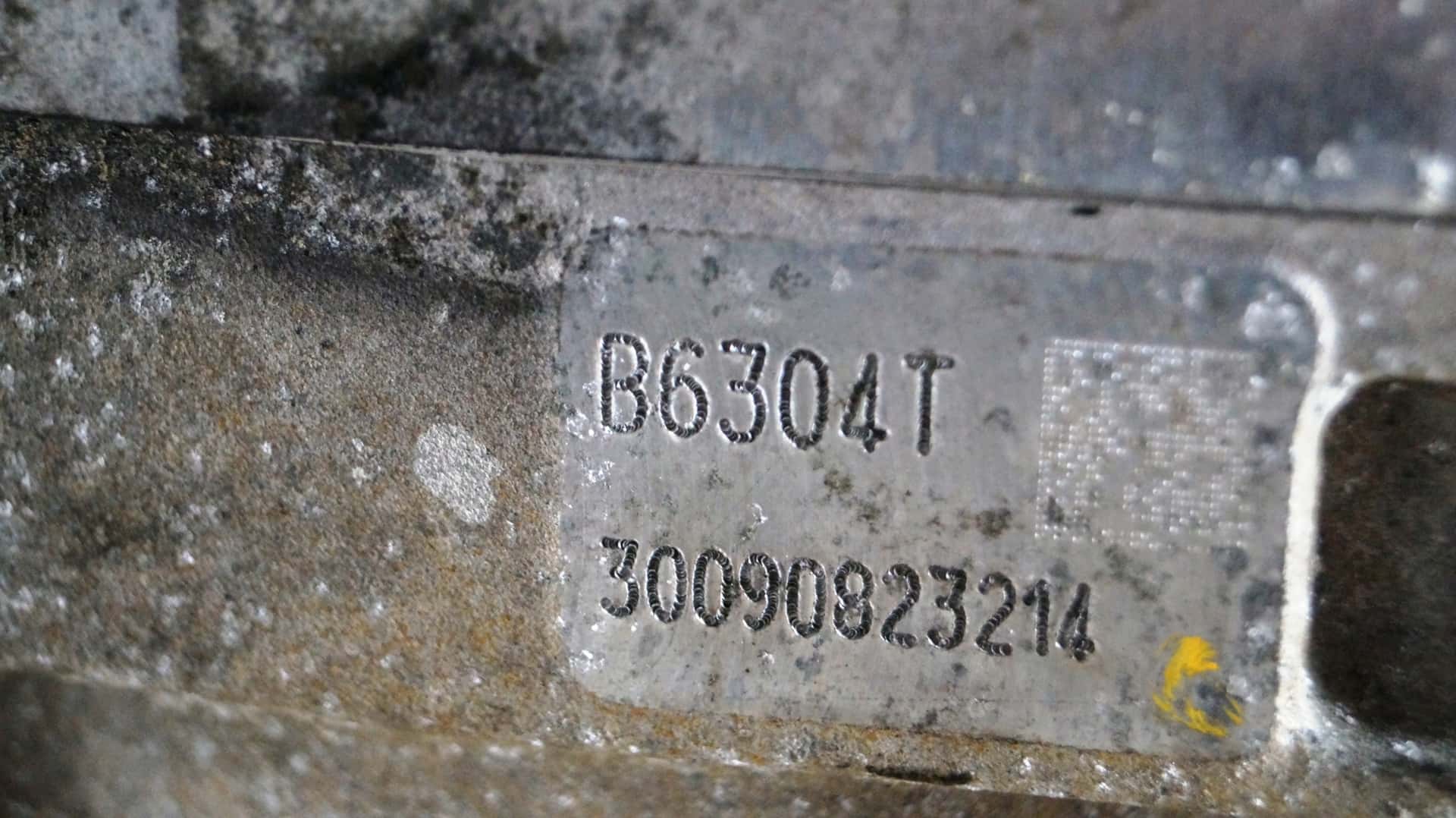 Moteur B 6304 T4 vue 5