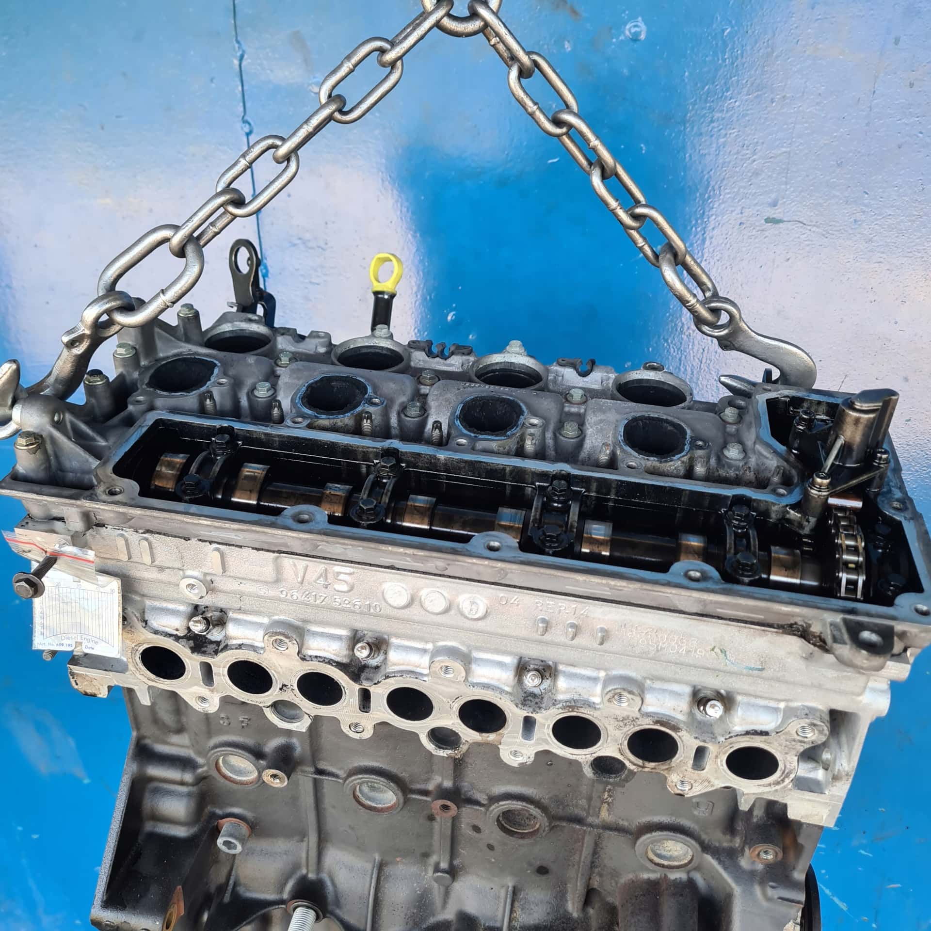 Moteur RHR (DW10BTED4) vue 4