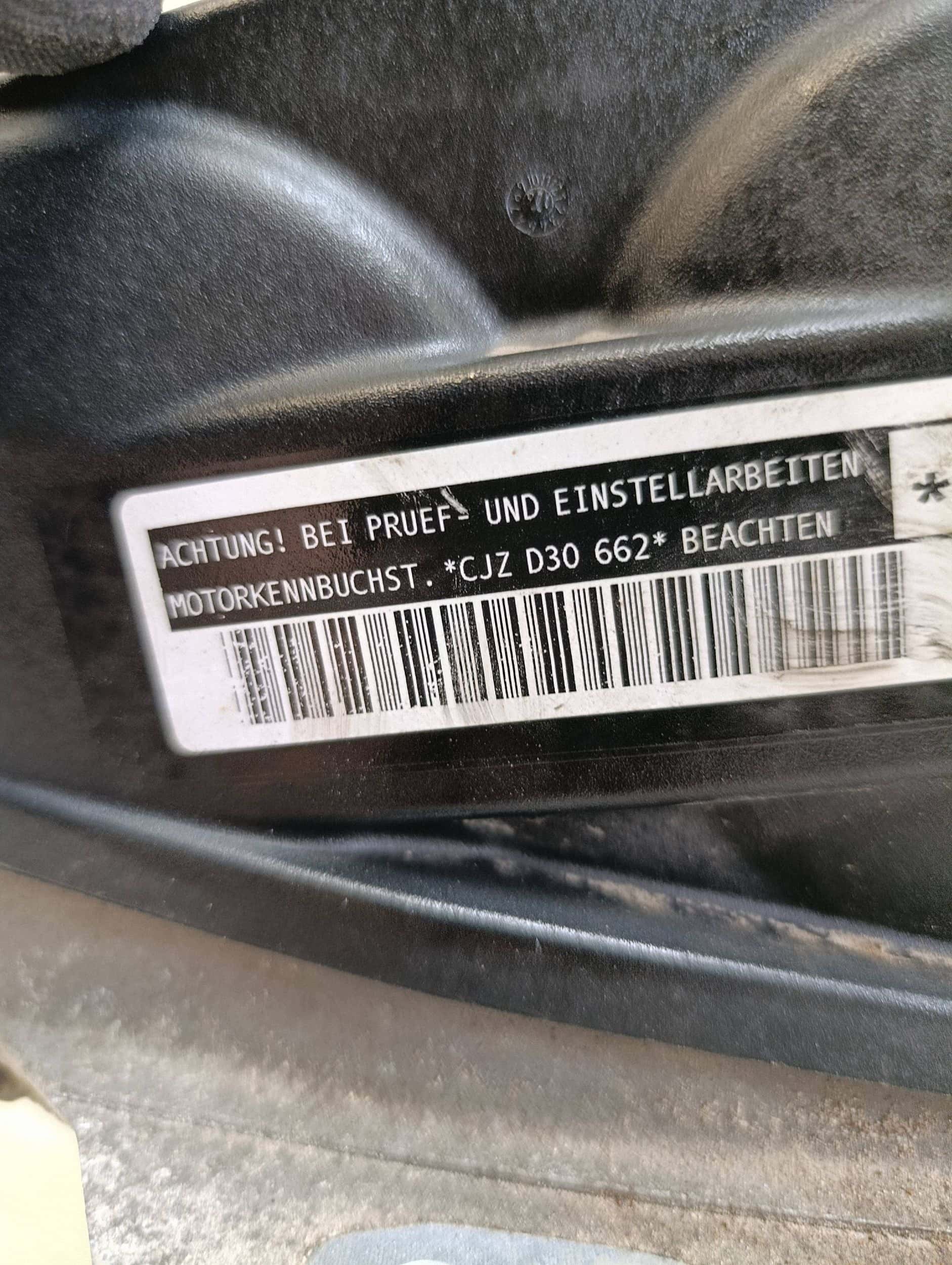 Moteur CJZA vue 7