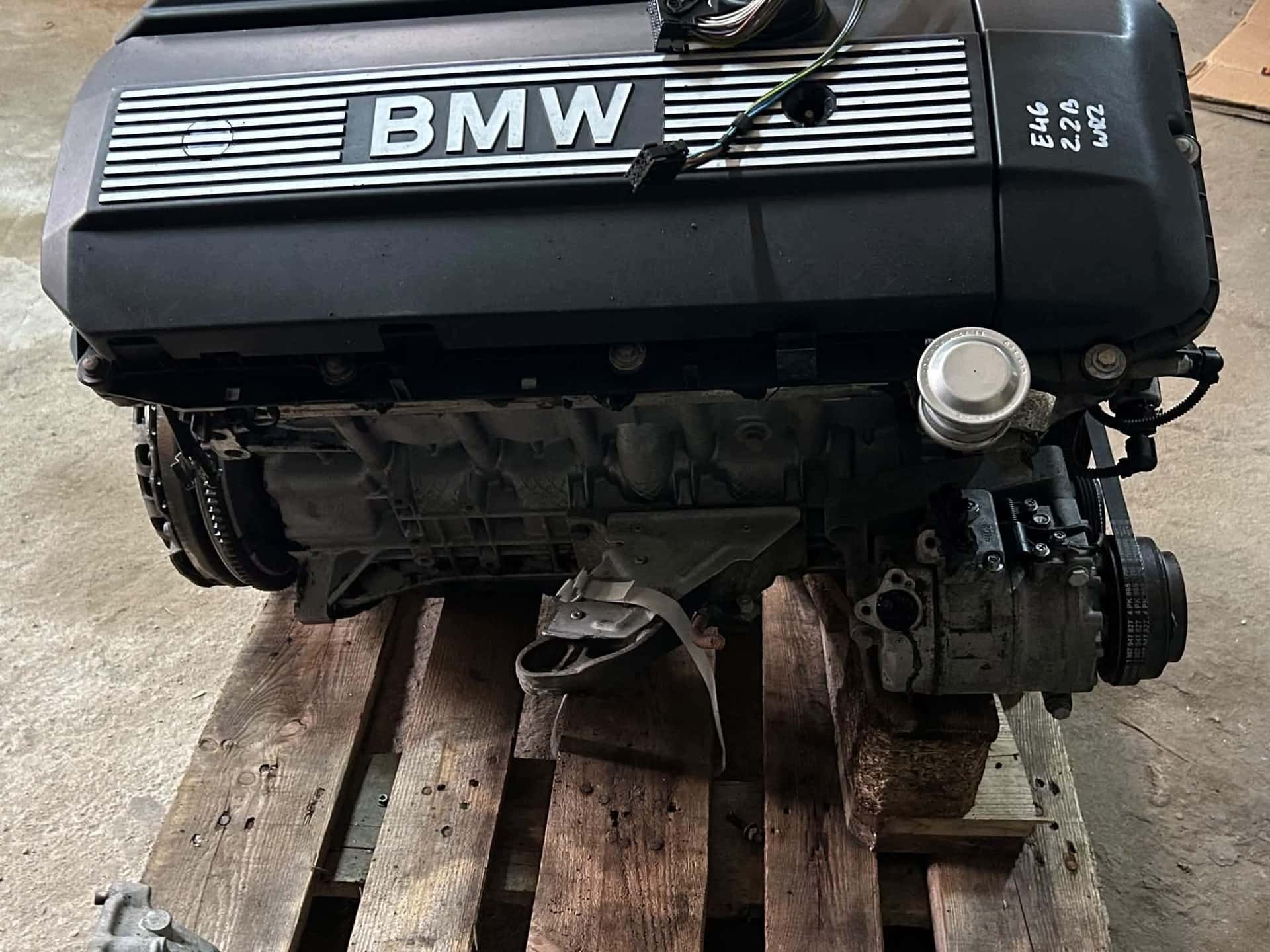 Moteur M54 B22 (226S1) vue 10