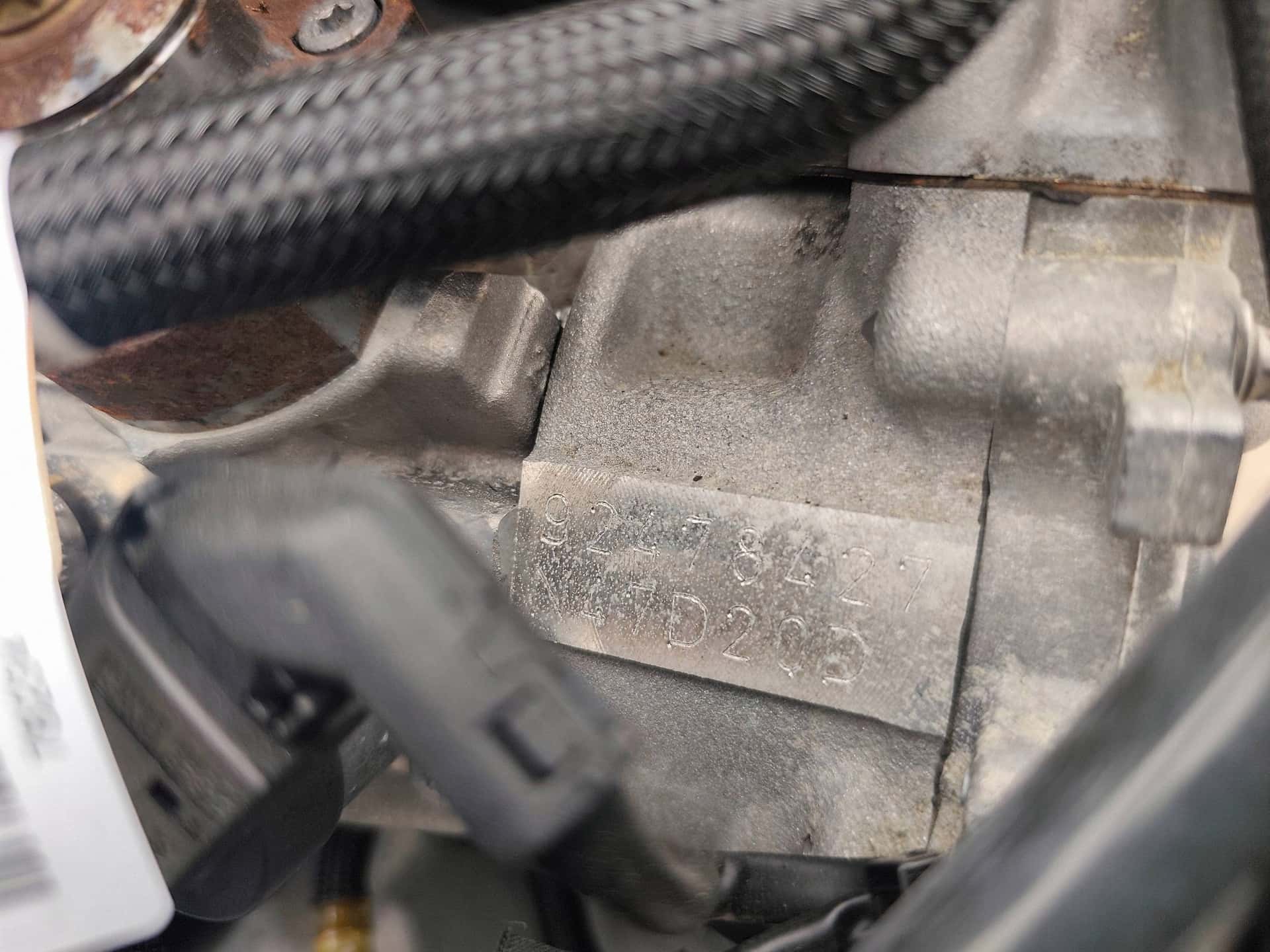 Moteur N47 D20 D vue 6