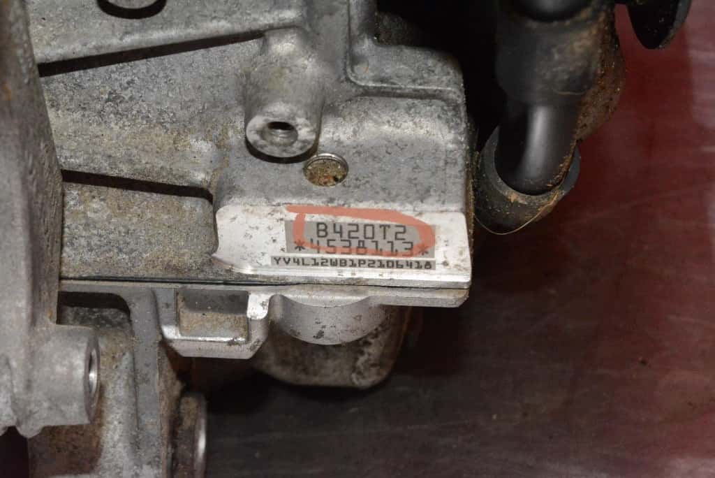 Moteur B 420 T2 vue 3