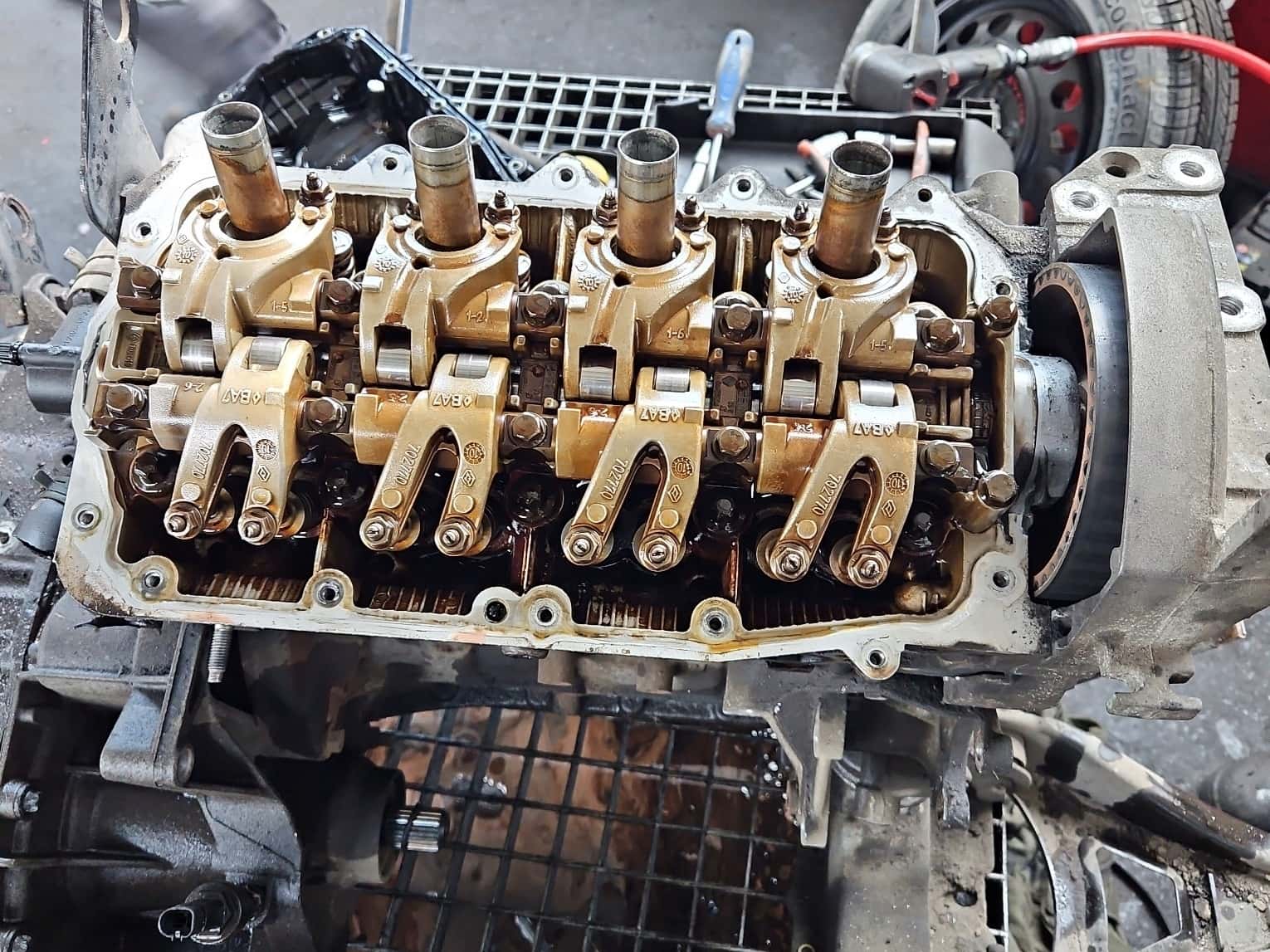 Moteur D4F 728 vue 2