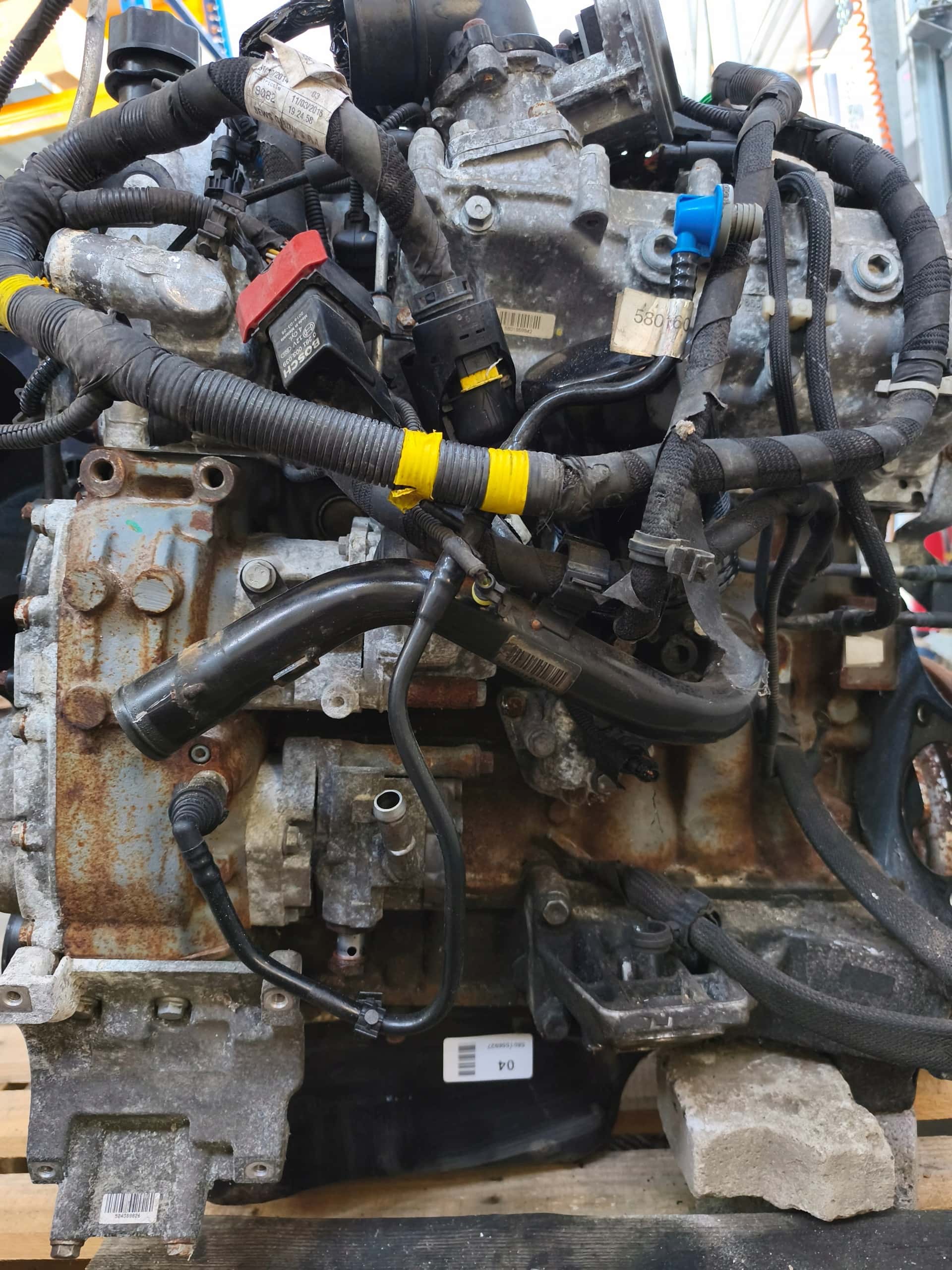 Moteur F1CFL411H vue 3