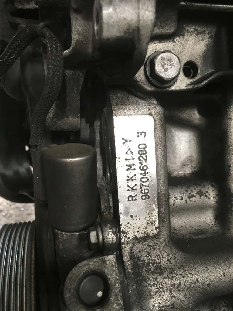 Moteur BHZ (DV6FC) vue 5