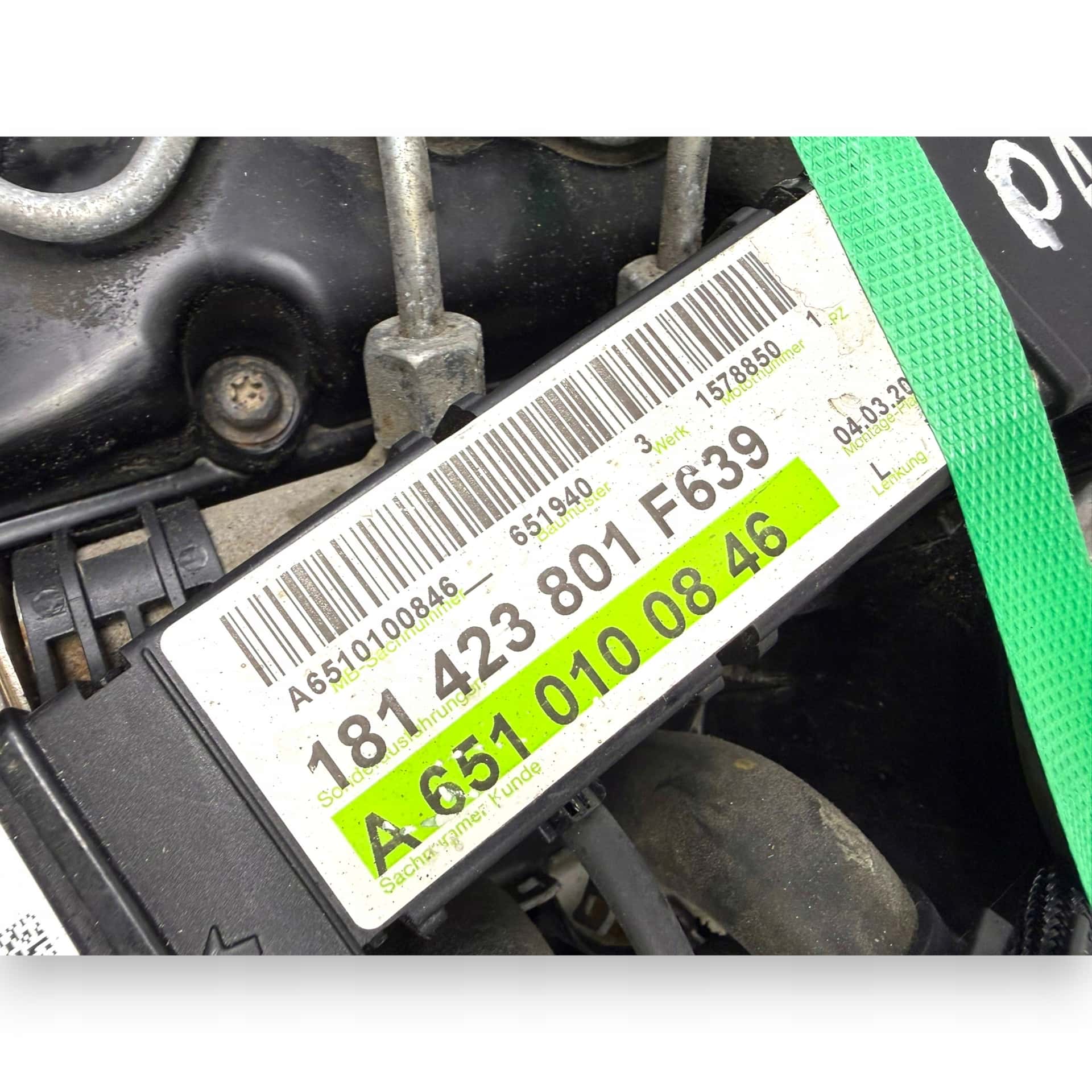 Moteur OM 646.980 vue 2
