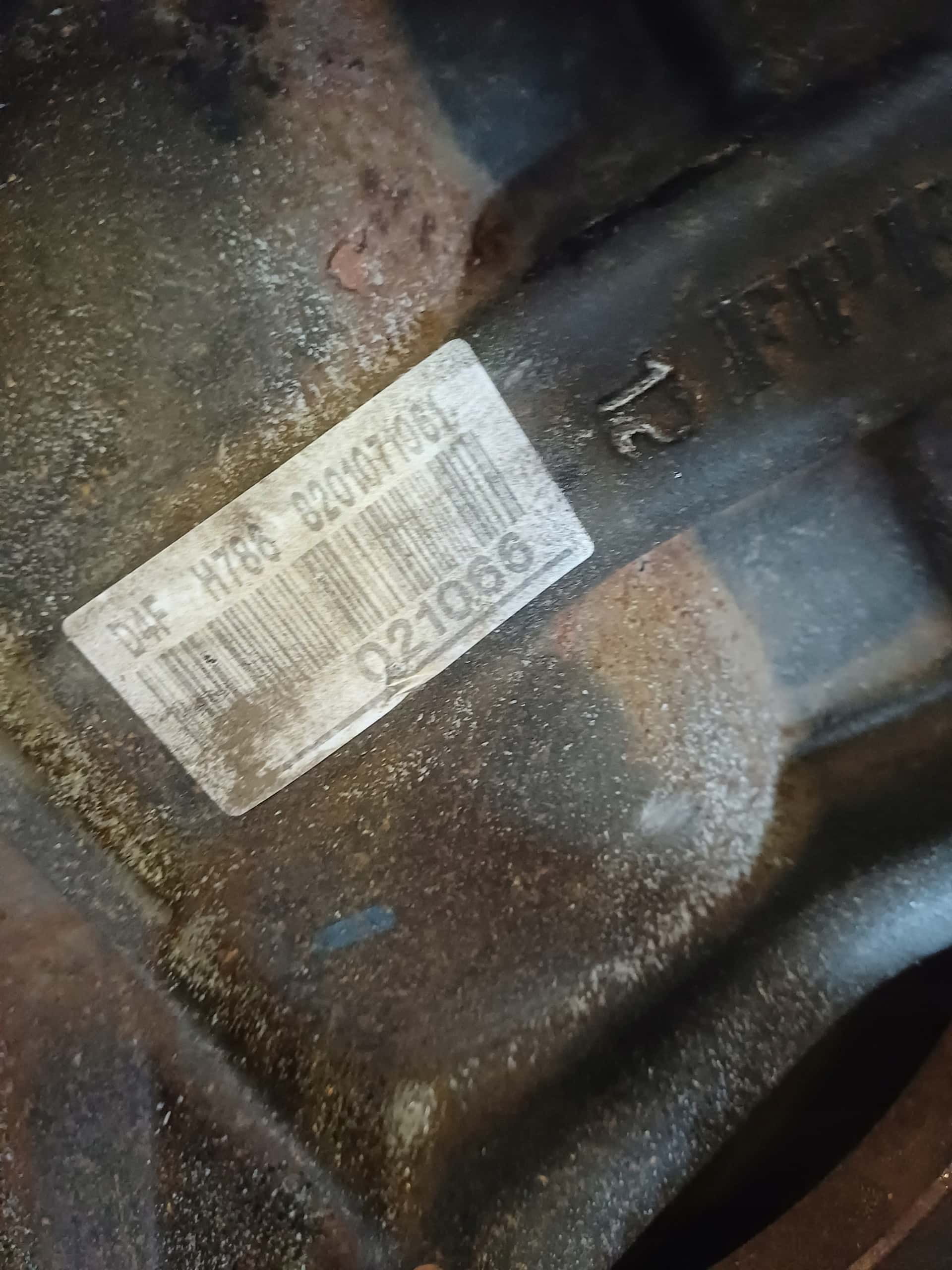 Moteur D4F 784 vue 6