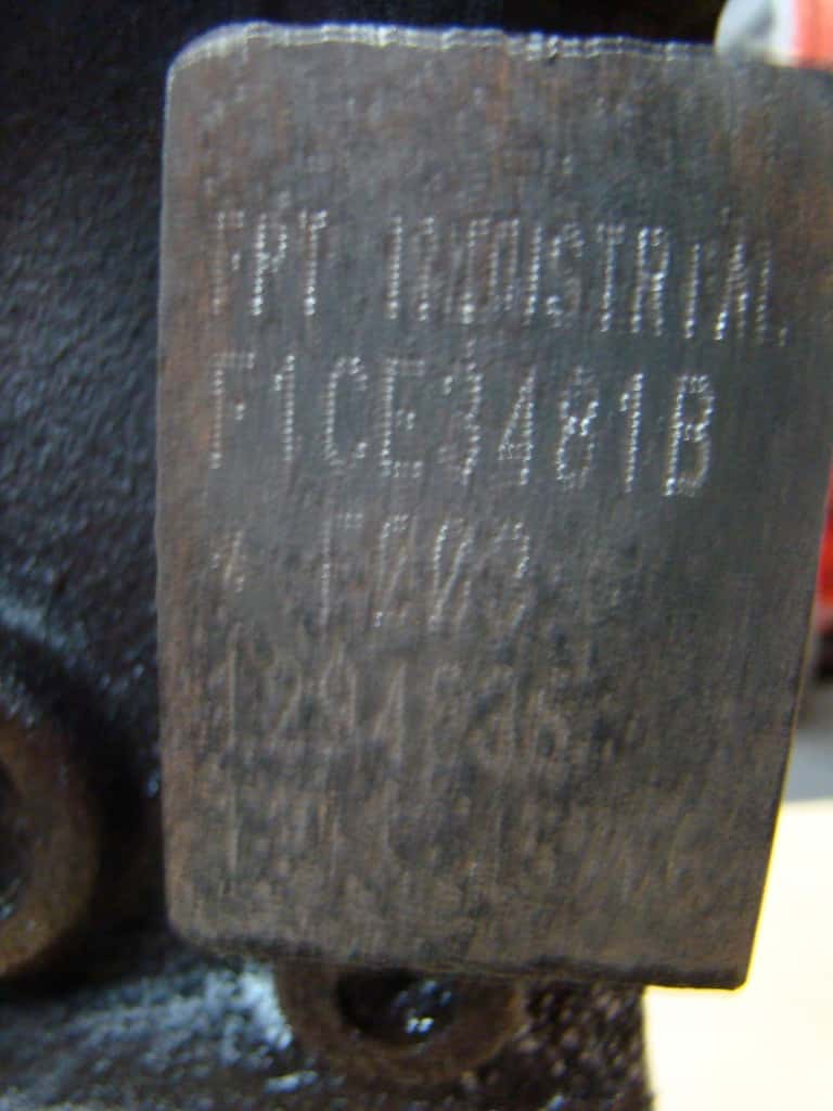 Moteur F1CE3481B vue 8