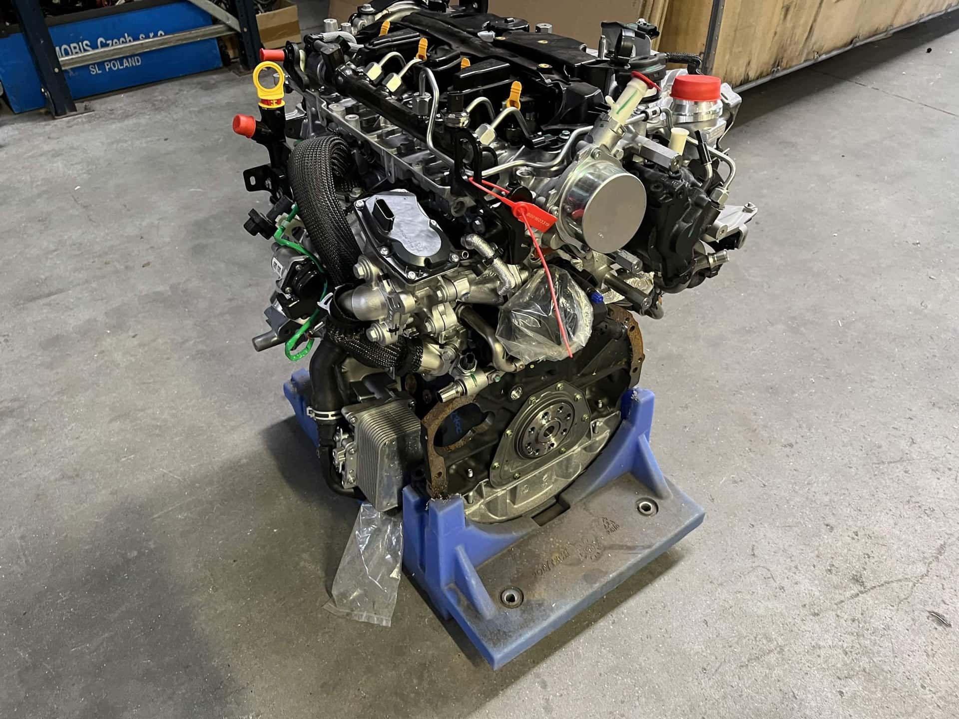 Moteur M9T 890 vue 2