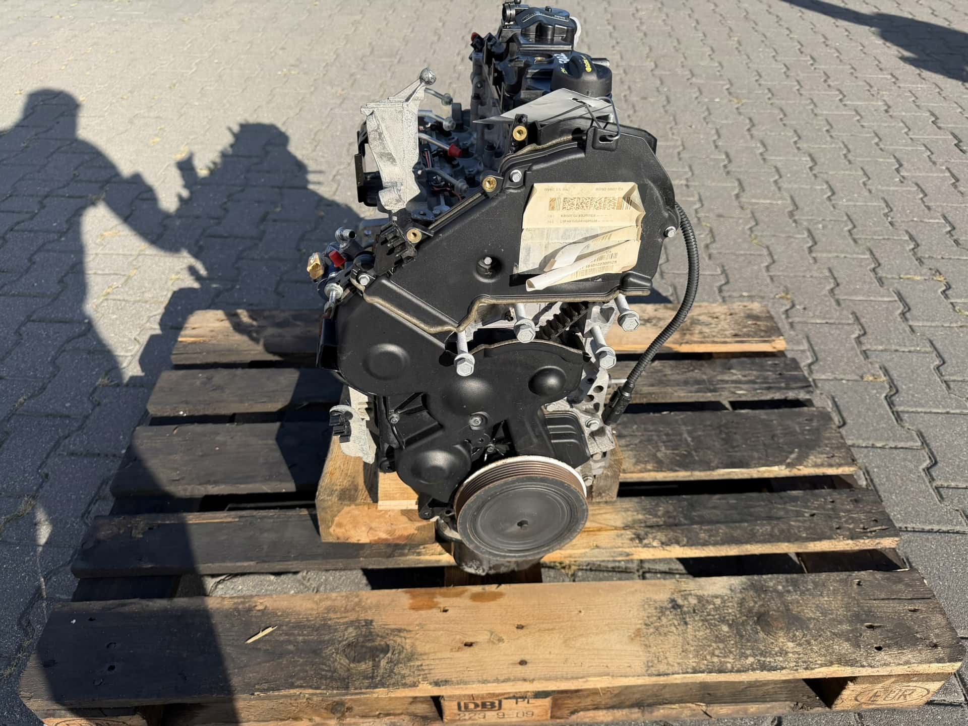 Moteur D 4162 T vue 2