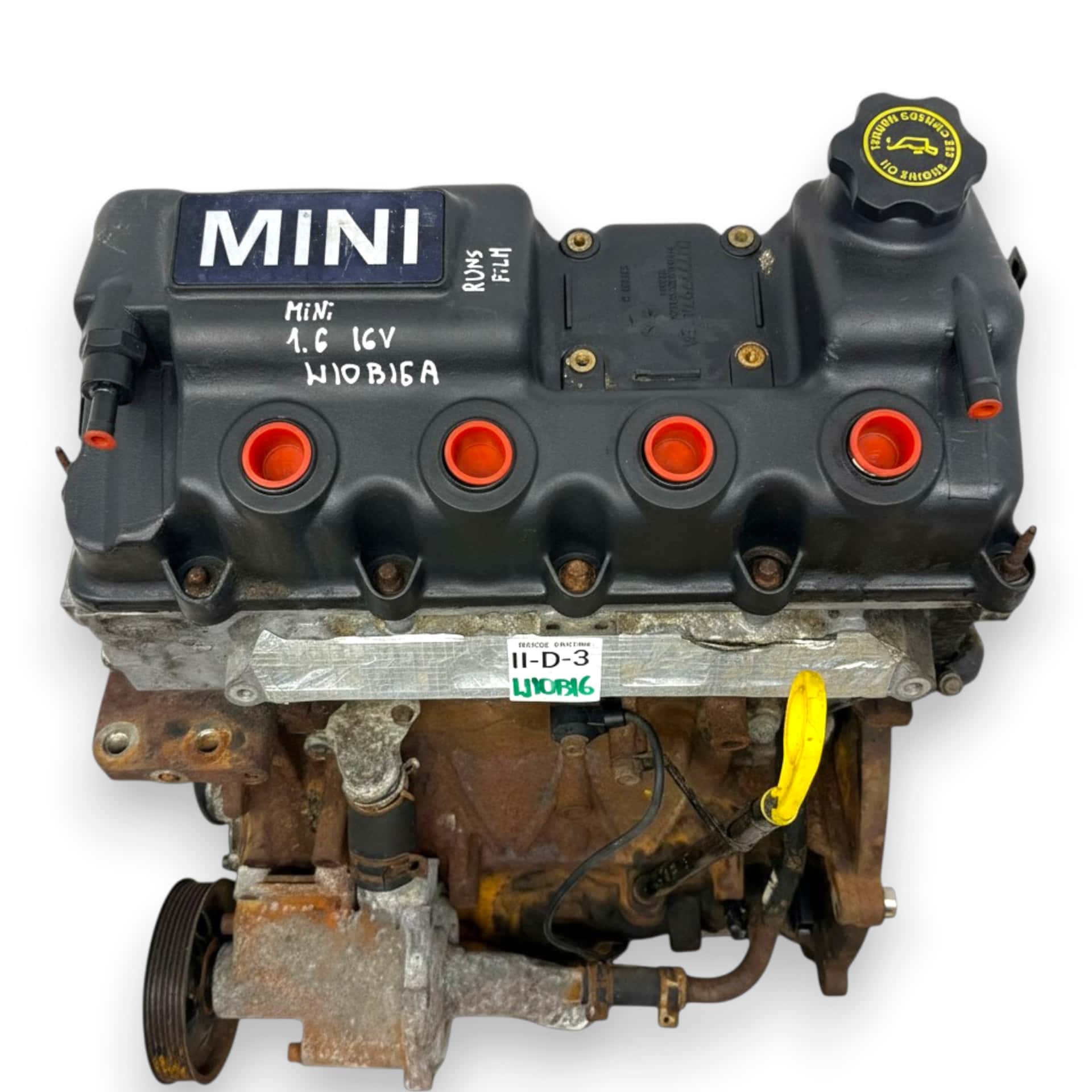 Moteur W10 B16 A vue 2
